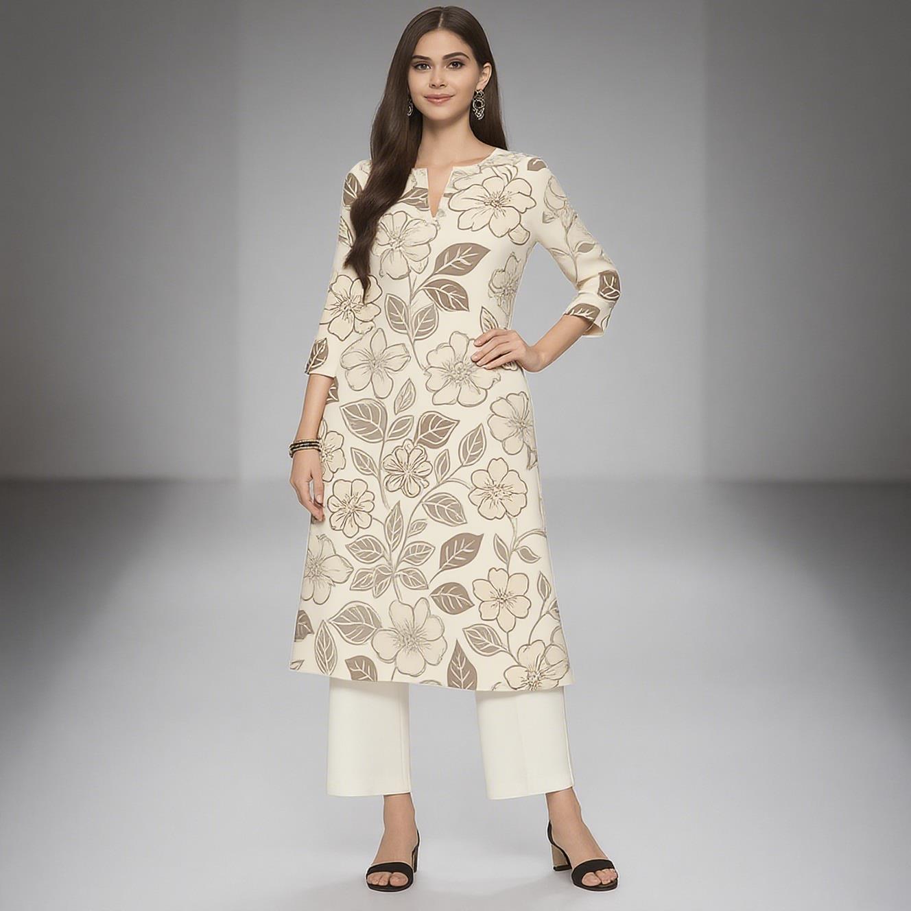 Ethnic Fashion Kurtis - فستان كاجوال للسيدات المسلمات من كورت،