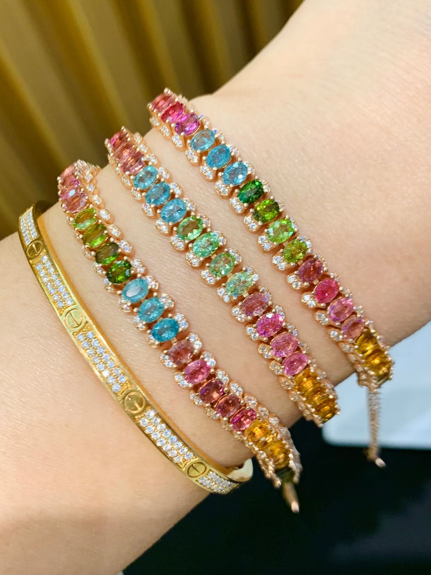 Ethnic Fashion Boutique - سوار من الفضة عيار 925 مطلي