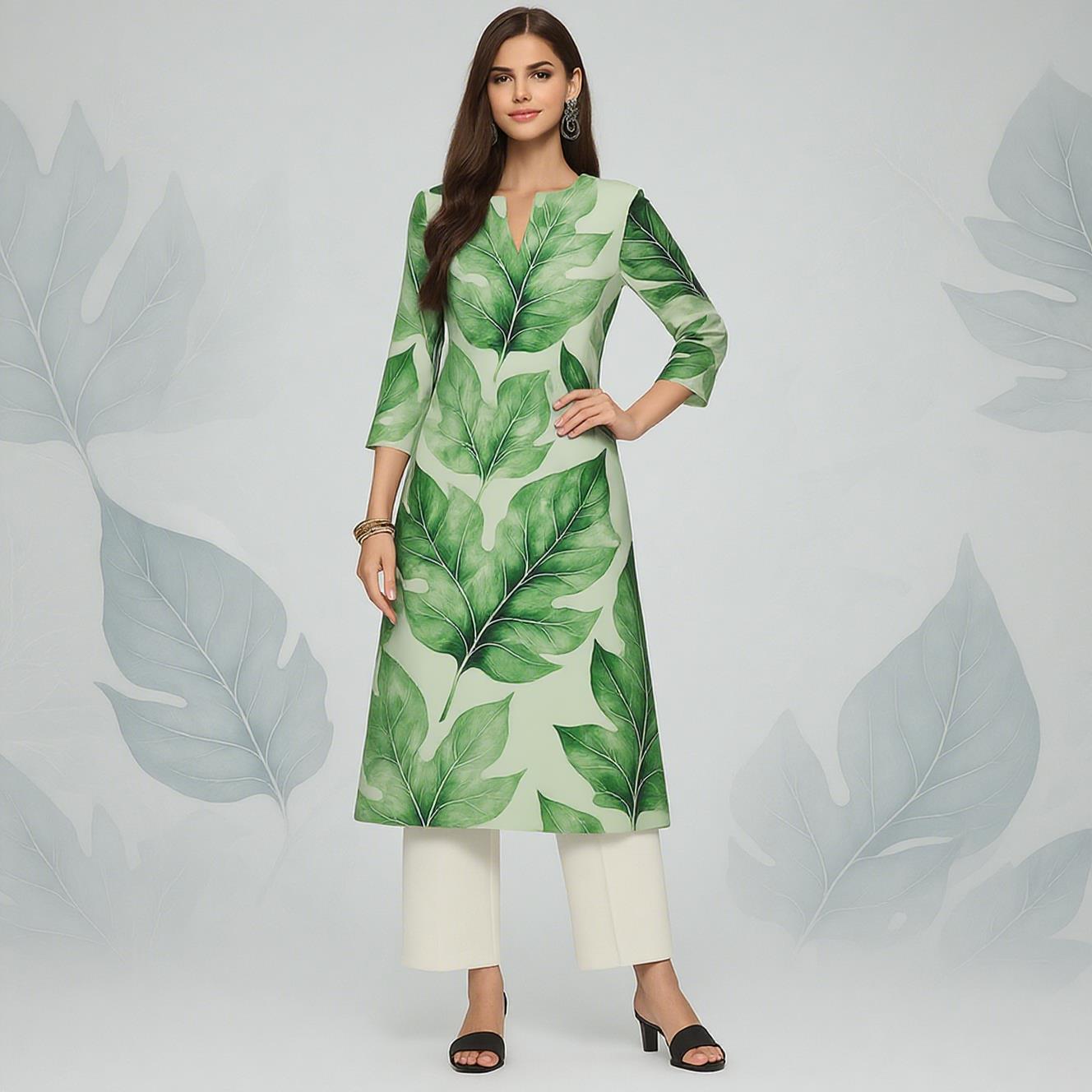 فستان كاجوال للسيدات المسلمات  - مراجعة Ethnic Fashion Kurtis وسعره