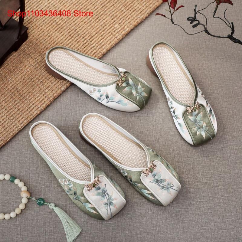 شباشب مطرزة جديدة للمنزل، أحذي - مراجعة Ethnic Fashion وسعره