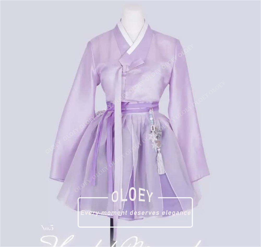 فستان هانبوك كوري قصير للحفلات - مراجعة Hanbok Modern Set وسعره