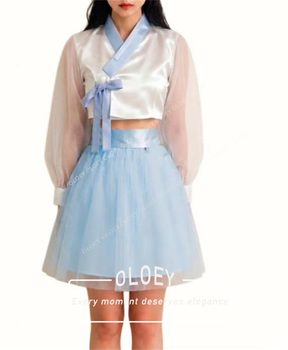 فستان هانبوك كوري قصير للحفلات - مراجعة Hanbok Modern Set وسعره