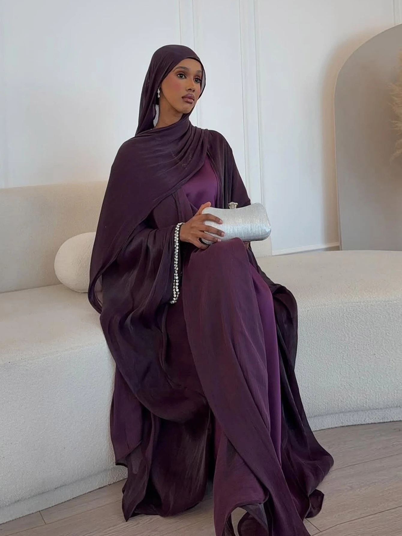 عباءة نسائية إسلامية للعيد مع  - مراجعة Jalabiya Women Arabic وسعره