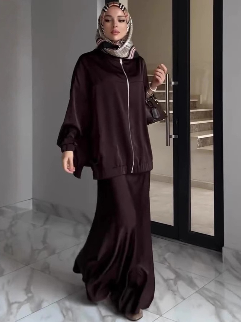 فستان إسلامي طقم مكون من قطعتي - مراجعة Jalabiya Women Arabic وسعره