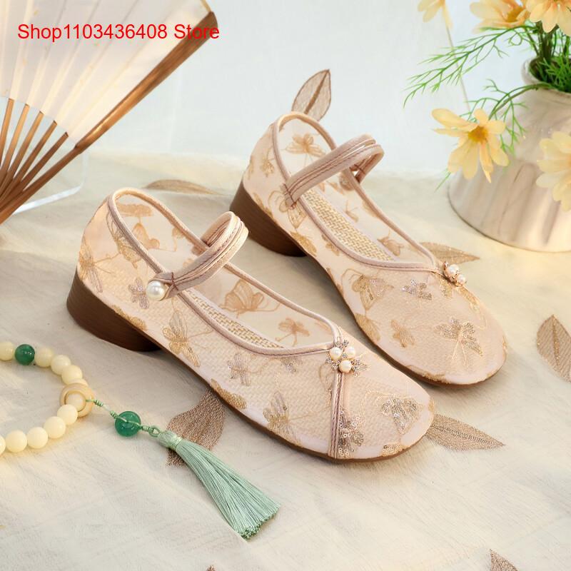 أحذية شبكية جديدة بكعب منخفض م - مراجعة Ethnic Style وسعره
