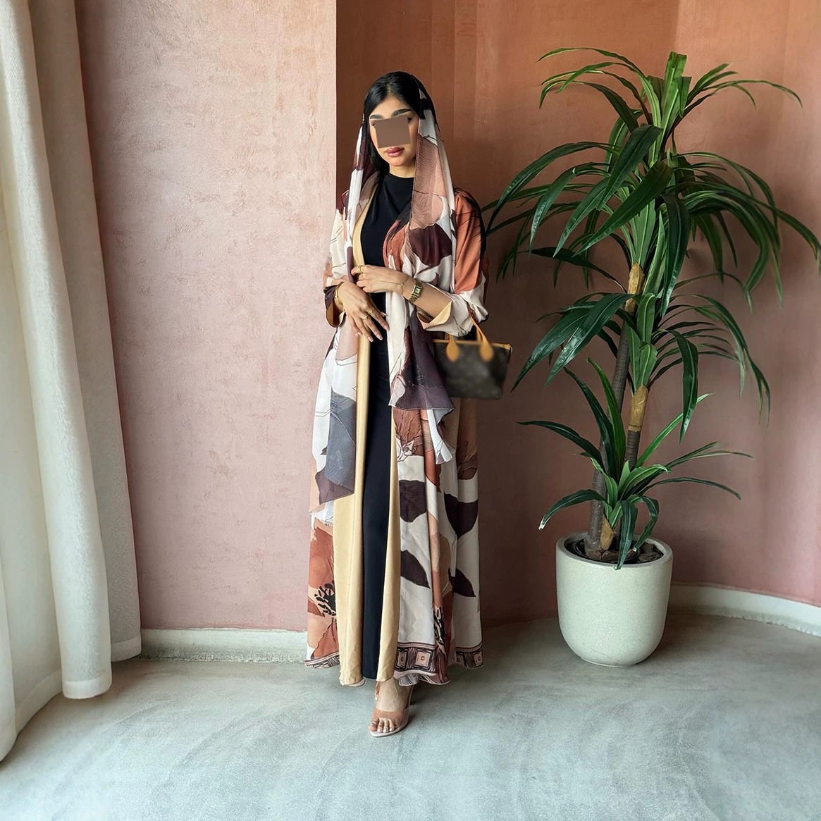 عباية نسائية مطبوعة للعيد، فست - مراجعة Jalabiya Women Arabic وسعره