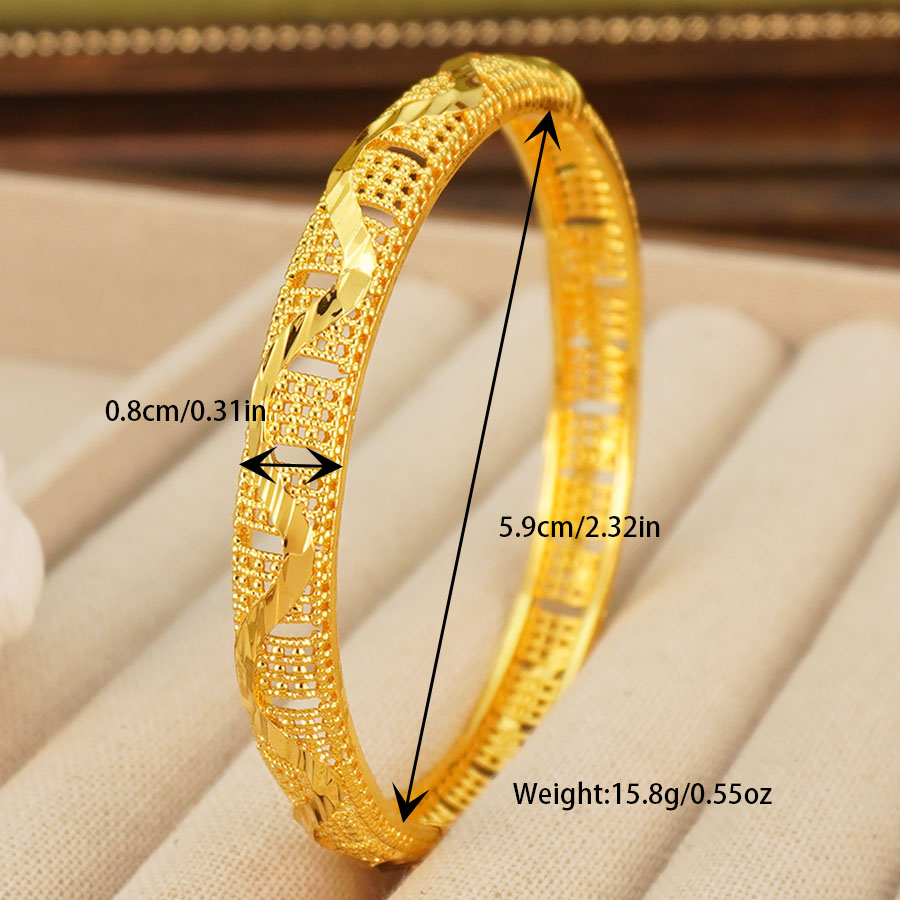 قطعة واحدة من طقم أساور نسائية - مراجعة Ethnic Fashion Dubai وسعره