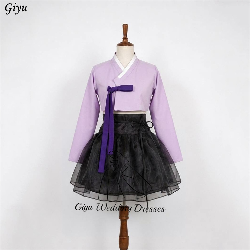 فستان حفلات حديث من جيو باللون - مراجعة Hanbok Modern Set وسعره