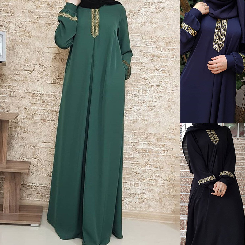 عبايات نسائية بطبعة عرقية إسلا - مراجعة Ethnic Fashion Dubai وسعره
