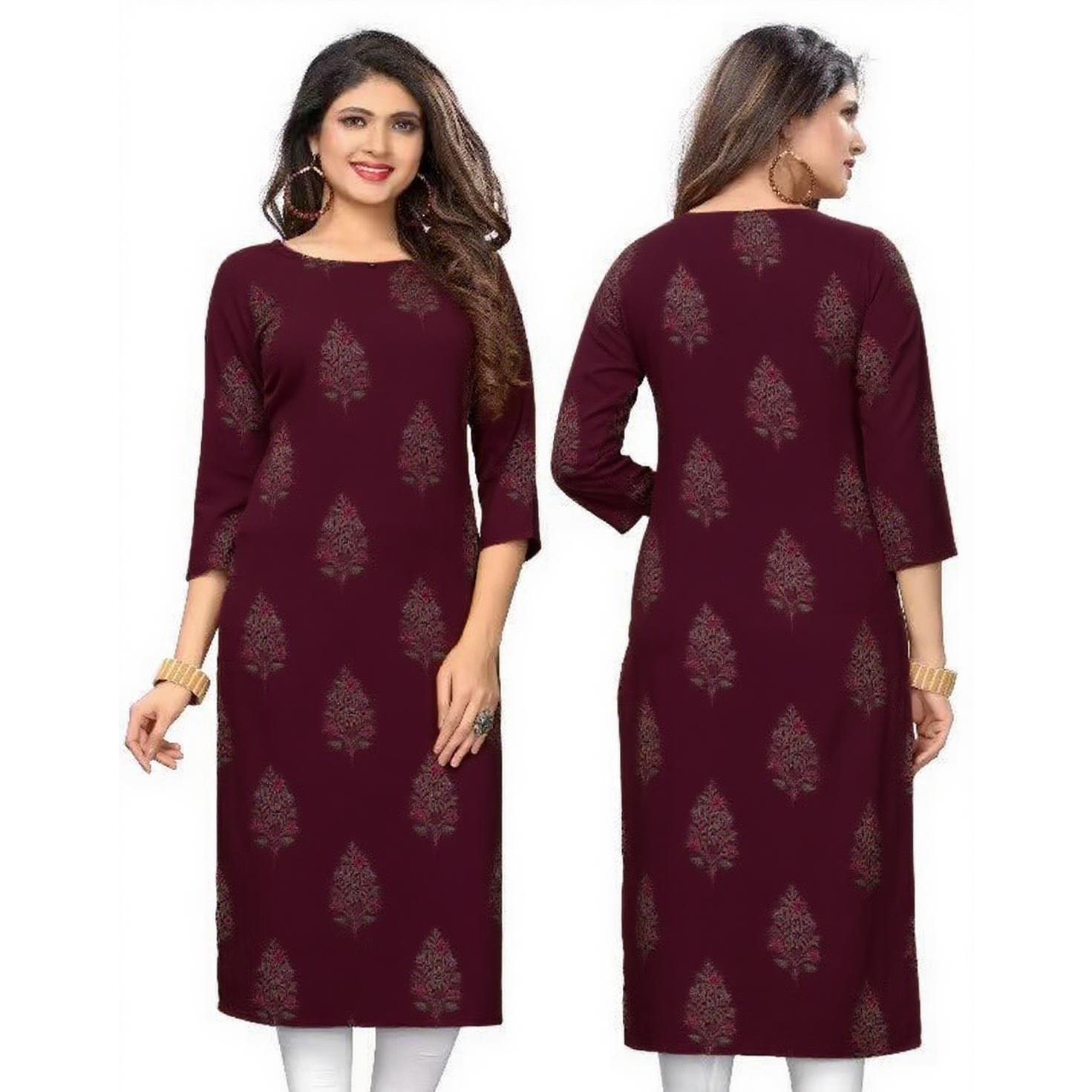 فستان نسائي مسلم كورت مريح عرق - مراجعة Ethnic Fashion Kurtis وسعره