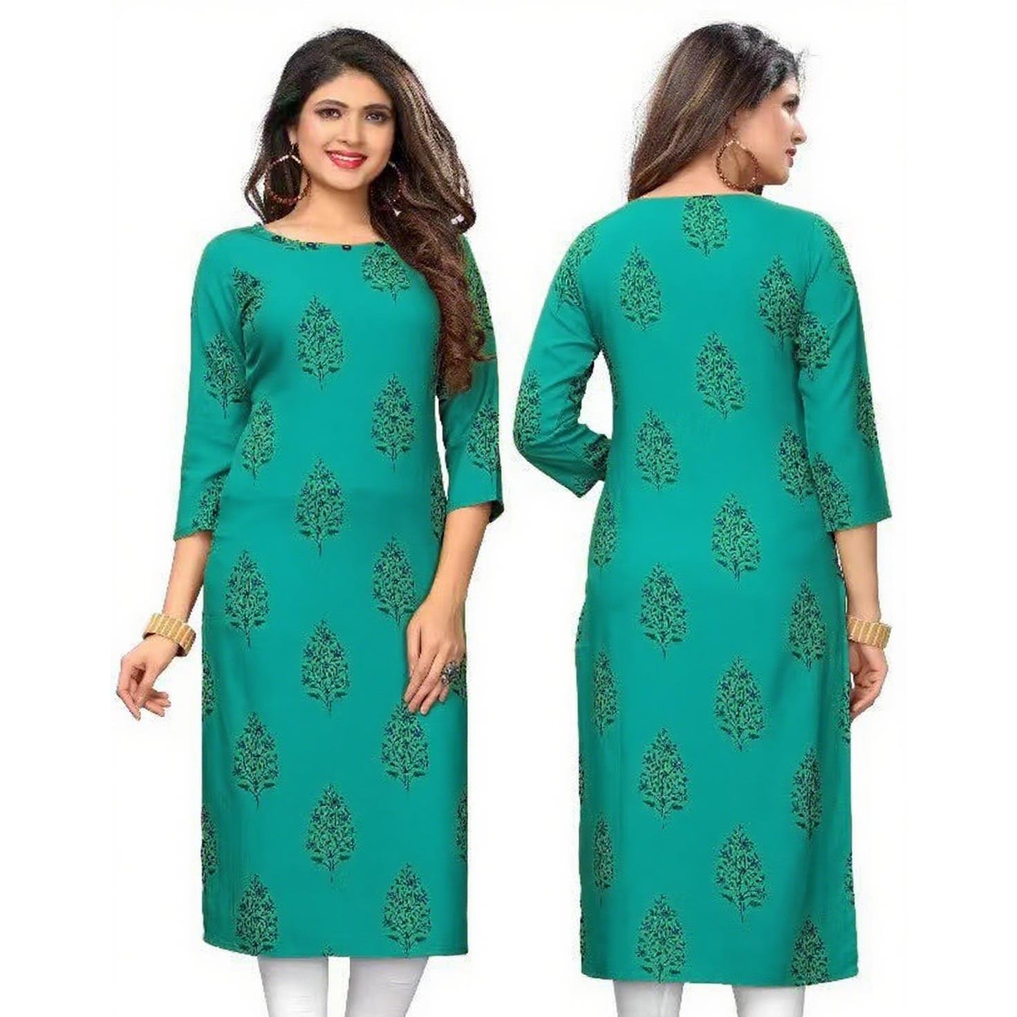فستان نسائي مسلم كورت مريح عرق - مراجعة Ethnic Fashion Kurtis وسعره