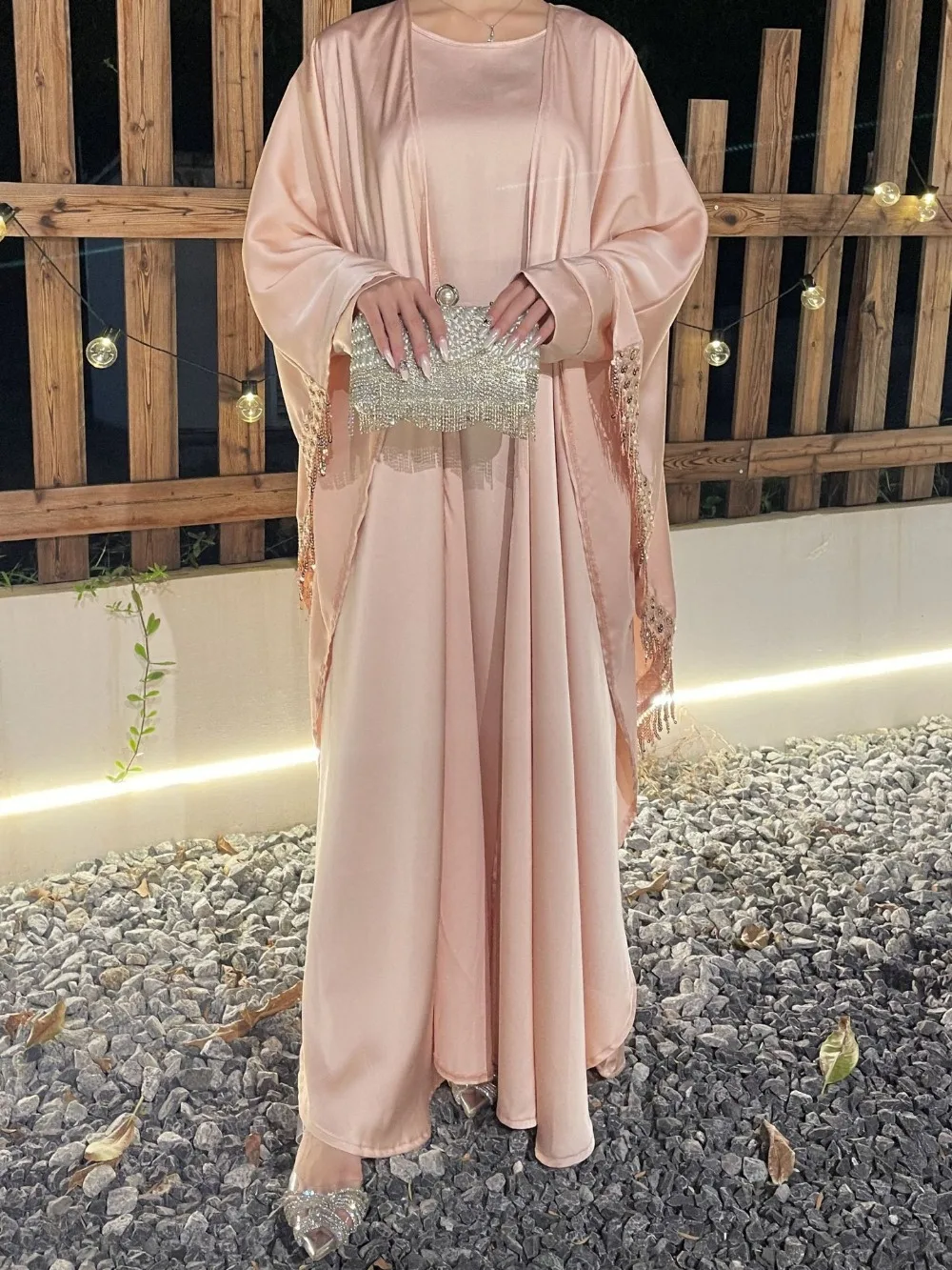 عباية نسائية مسلمة طقم مكون من - مراجعة Jalabiya Women Arabic وسعره