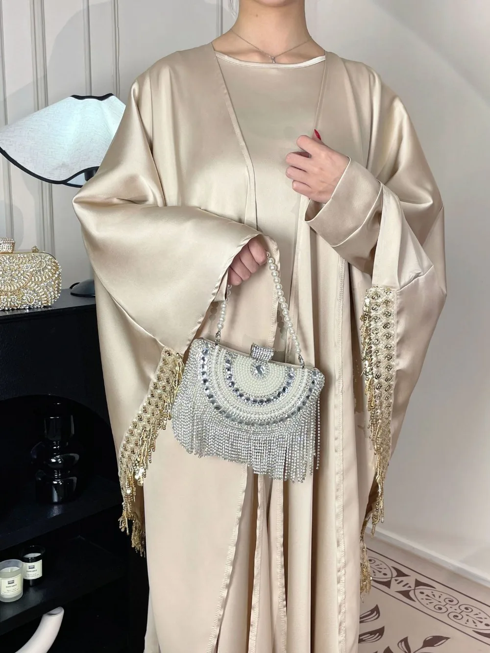 عباية نسائية مسلمة طقم مكون من - مراجعة Jalabiya Women Arabic وسعره