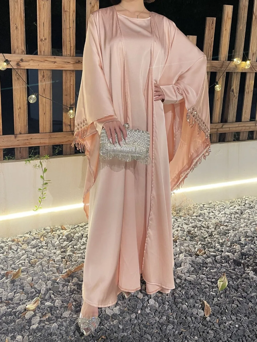 عباية نسائية مسلمة طقم مكون من - مراجعة Jalabiya Women Arabic وسعره