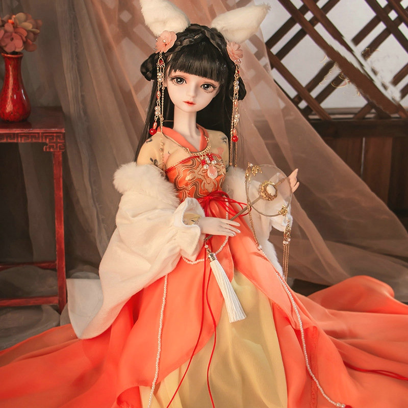 دمى BJD يدوية الصنع مقاس 1/3،  - مراجعة Ethnic Fashion Girls وسعره