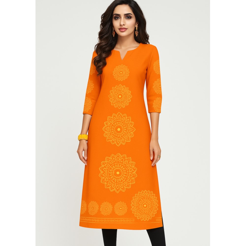فستان كورت كاجوال للسيدات على  - مراجعة Ethnic Fashion Kurtis وسعره