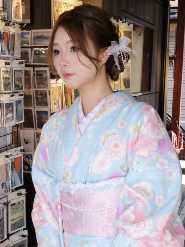 كيمونو ياباني تقليدي جديد للتص - مراجعة Ethnic Fashion Girls وسعره