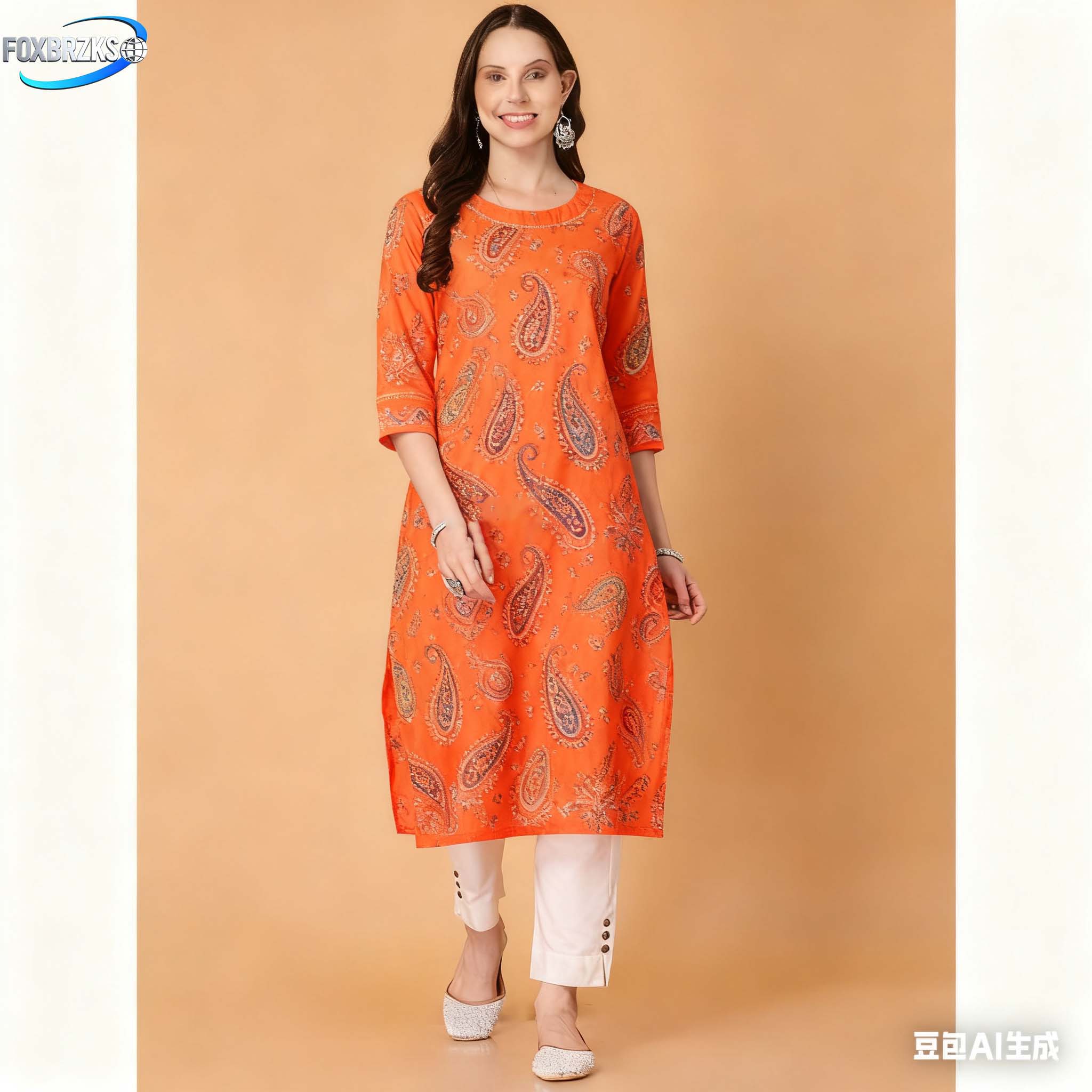 النمط الوطني كورت المرأة موضة  - مراجعة Ethnic Fashion Kurtis وسعره