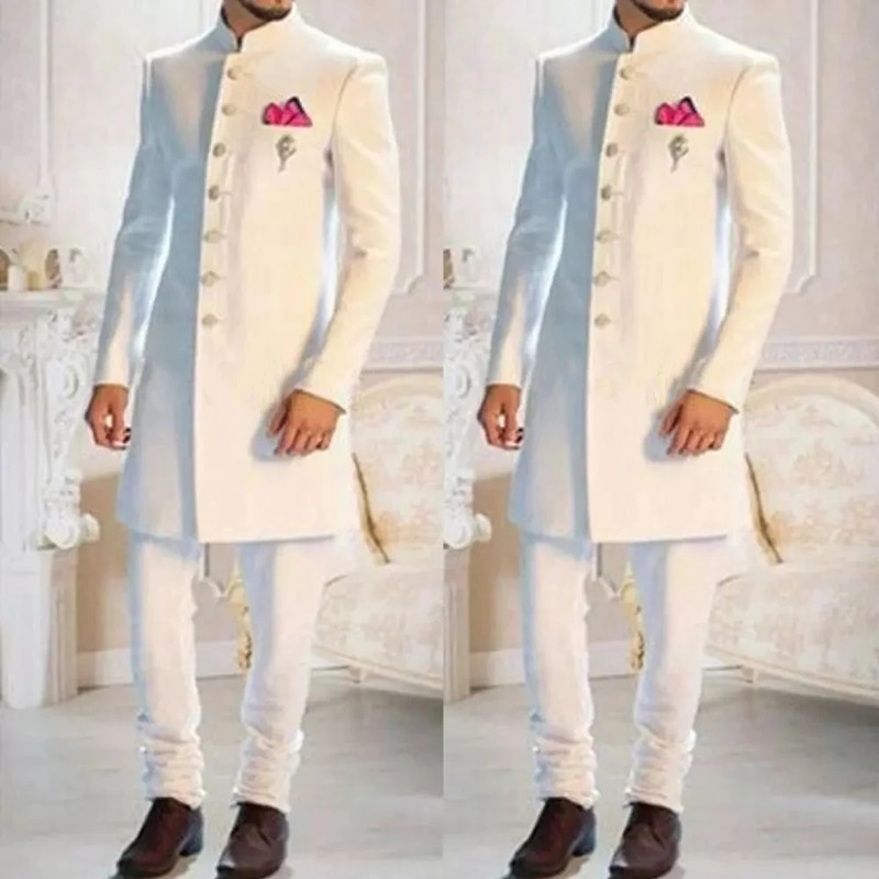 تصميم الأزياء الأبيض الوقوف طو - مراجعة Ethnic Wear Men'S Fashion وسعره