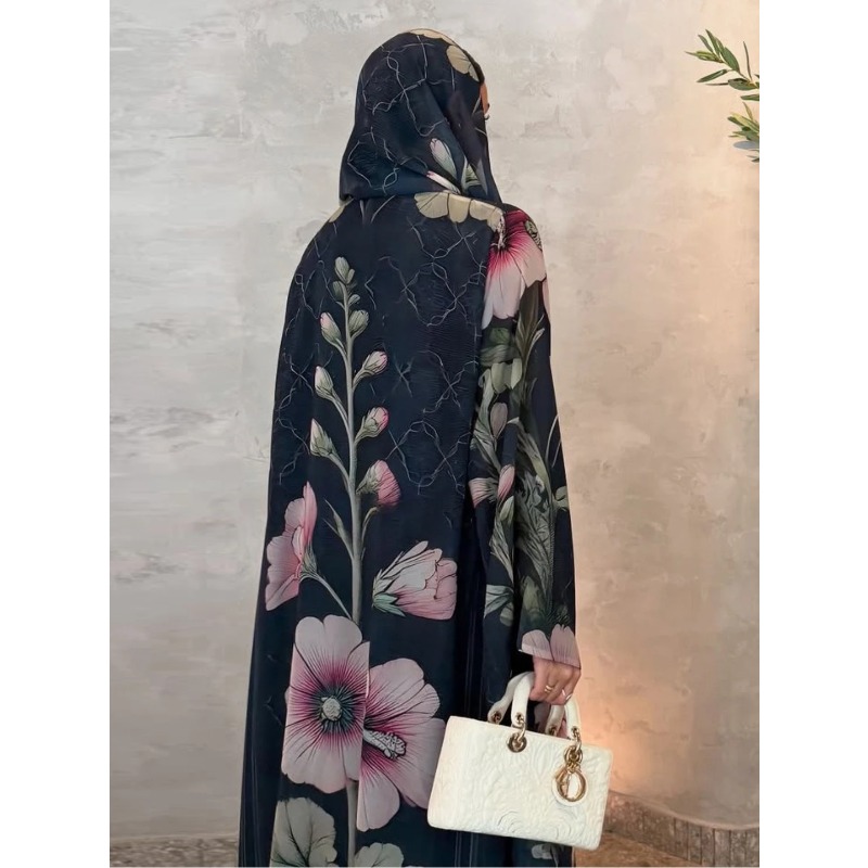 عباية نسائية للعيد، وشاح، فسات - مراجعة Jalabiya Women Arabic وسعره